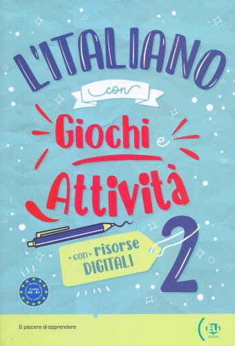 Italiano con Giochi e Attività 2 okładka