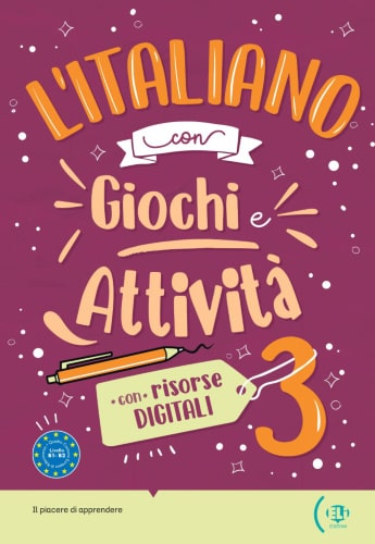 Italiano con Giochi e Attività 3 okładka