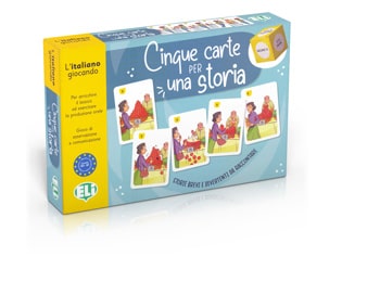 Cinque carte per una storia gra językowa włoski