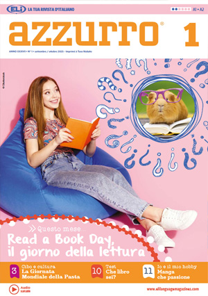 Czasopismo Azzurro do nauki włoskiego dla dzieci