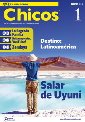 Czasopismo Chicos do nauki hiszpańskiego dla dzieci i nastolatków