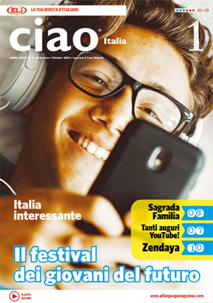Czasopismo Ciao Italia do nauki włoskiego dla nastolatków