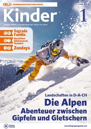 Czasopismo Kinder do nauki niemieckiego dla nastolatków