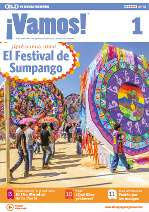 Czasopismo ¡Vamos! do nauki hiszpańśkiego dla dzieci