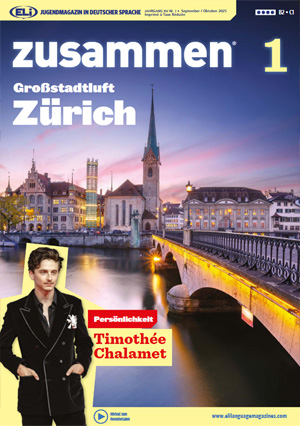 Czasopismo Zusammen do nauki niemieckiego dla młodzieży