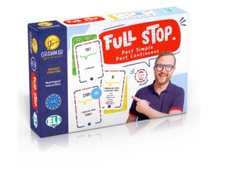 Full Stop: Past Simple vs Past Continuous -gra do nauki angielskiego
